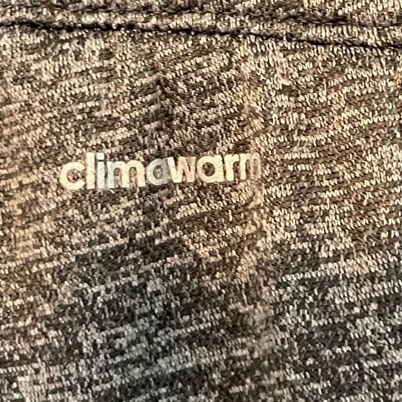 Vintage Adidas Climawarm Performance Fleece Pant Charcoal Gray Knit Pull-On XS‎ - Picture 4 of 7